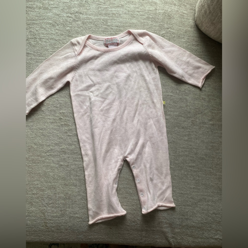 Malina Pink Baby Onsie